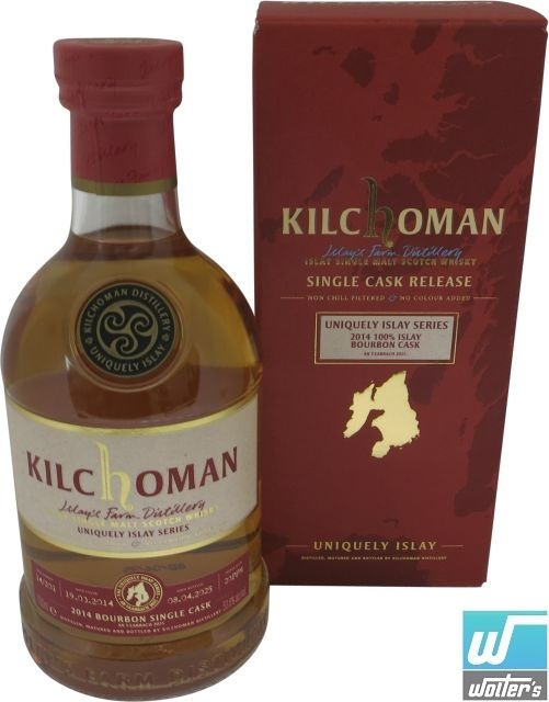 Kilchoman Vintage 2014 70cl Bourbon Cask
