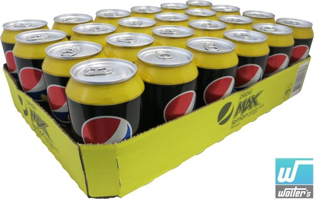 Pepsi Max Lemon 24 x 33cl Dose