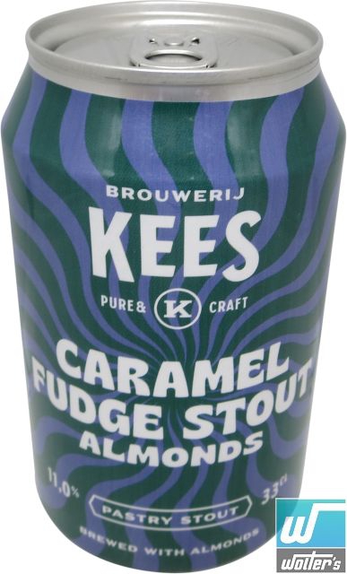 Kees Caramel Fudge Stout Almonds 33cl Dose