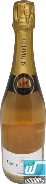 St. Martin Carte Blanche Rosé Brut 75cl St. Martin Carte Blanche Rosé Brut 75cl