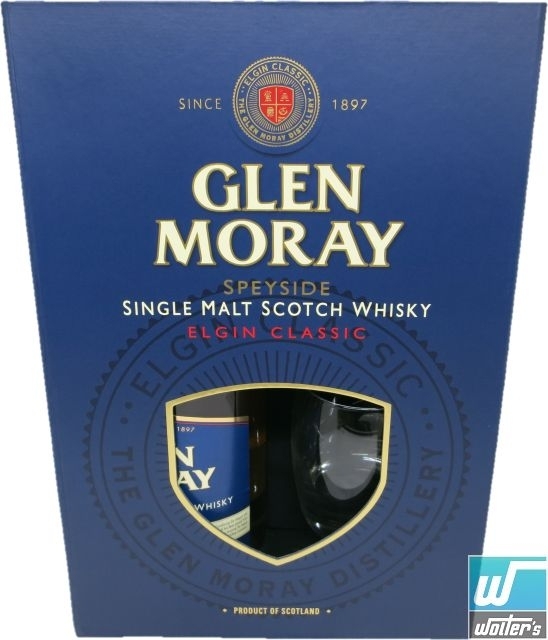 Glen Moray Elgin Classic 70cl Set mit 2 Gläsern Glen Moray Elgin Classic 70cl Set mit 2 Gläsern