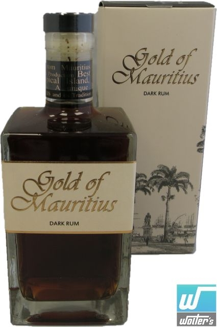 Gold of Mauritius Dark Rum 70cl
