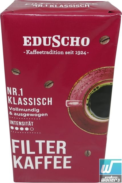 Eduscho Filterkaffee Klassisch 500g Eduscho Filterkaffee Klassisch 500g