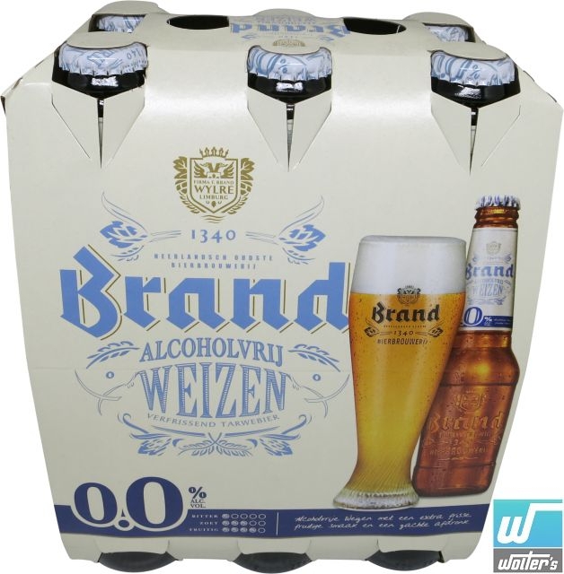 Brand Weizen 0,0% Alkoholfrei 6 x 30cl Flasche