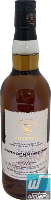 Signatory Vintage Mannochmore 2014 11y 70cl Signatory Vintage Mannochmore 2014 11y 70cl