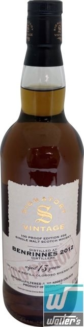 Signatory Vintage Benrinnes 2012 13y 70cl Signatory Vintage Benrinnes 2012 13y 70cl