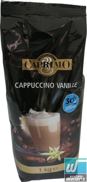 Caprimo Cappuccino Vanille 1kg  30% weniger Zucker