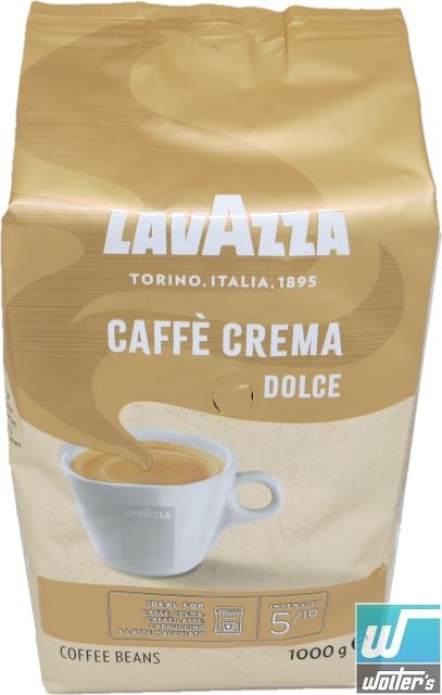 53301 Lavazza Bohnen 1000g Dolce Crema Caffè |