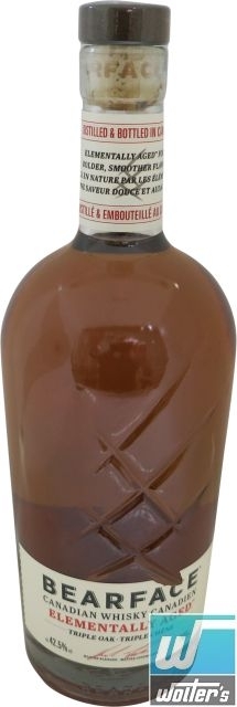 Bearface Triple Oak Canadian Whisky 70cl
