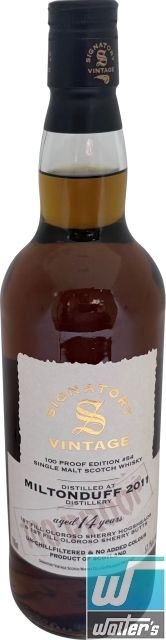 Signatory Vintage Miltonduff 2011 14y 70cl Signatory Vintage Miltonduff 2011 14y 70cl
