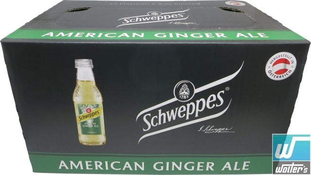 Schweppes American Ginger Ale 24 x 20cl