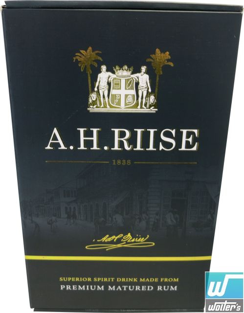 A.H. Riise X.O. Reserve Superior Cask 70cl GP+Glas