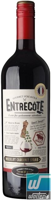 Entrecote Merlot / Cabernet Sauvignon / Syrah 75cl