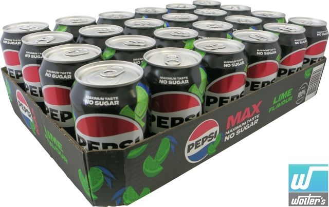 Pepsi Max Lime 24 x 33cl Dose