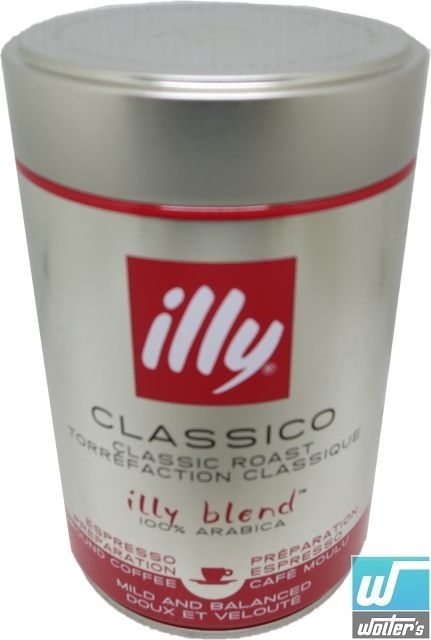 Illy Espresso Classico gemahlen 250g Illy Espresso Classico gemahlen 250g