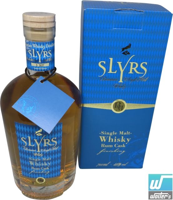 Slyrs Single Malt Rum Cask Finish 70cl