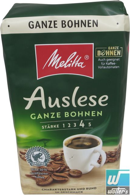 Melitta Cafe Auslese 500g Bohnen