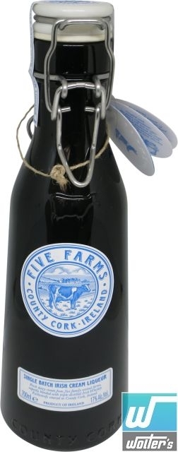 Five Farms Single Batch Irish Cream 70cl Five Farms Single Batch Irish Cream 70cl