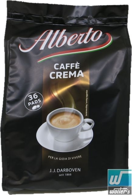 Alberto Caffe Crema Pads 252g Alberto Caffe Crema Pads 252g