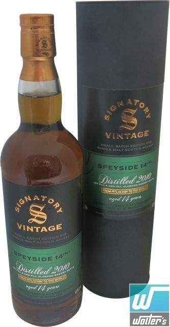 Signatory Vintage Secret Speyside 14y 2010 70cl