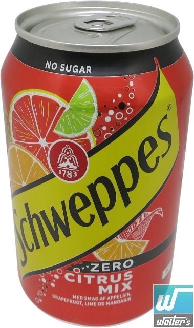 Schweppes Zero Citrus Mix 33cl Dose