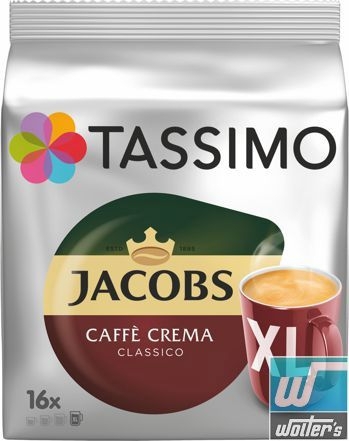 Jacobs Tassimo Cafe Crema Classico XL 132,8g