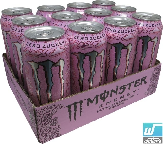 Monster Ultra Strawberry Dreams 12 x 50cl
