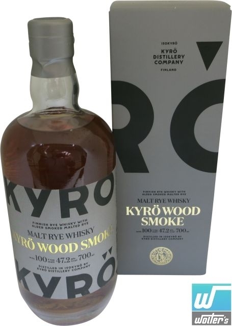 Kyrö Wood Smoke Malt Rye Whisky 70cl