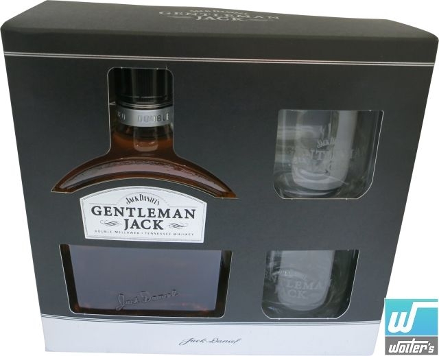 Jack Daniels Gentleman Jack 70cl + 2 Gläser