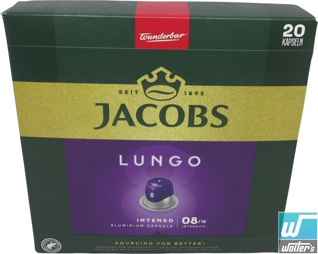 Jacobs Kapseln Lungo Intenso (8) 20er