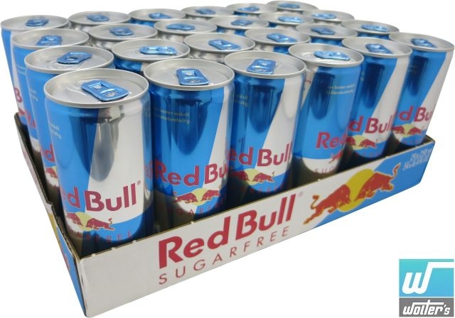 Red Bull ohne Zucker 24 x 25cl Dose