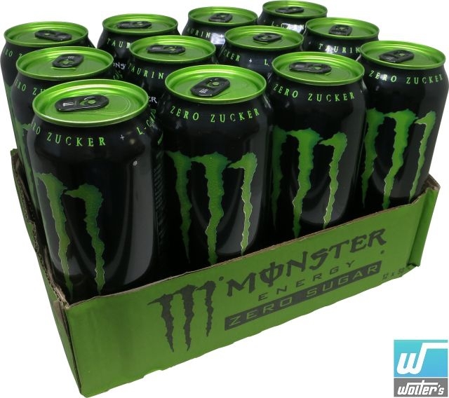 Monster Energy Zero 12 x 50cl Dose