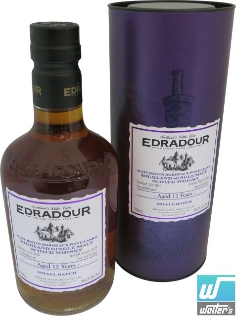 Edradour 2012 12y 70cl Bordeaux Casks
