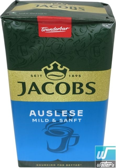 Jacobs Auslese Mild & Sanft 500g Jacobs Auslese Mild & Sanft 500g