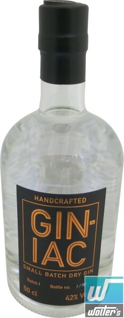 Giniac Handcrafted Small Batch Dry Gin 50cl