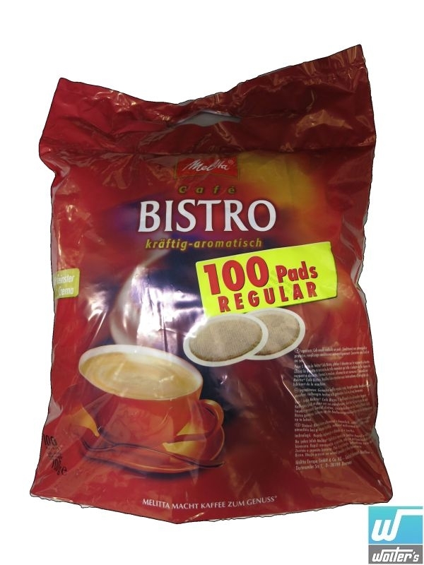 Melitta Bistro Kräftig Regular 100er Pads 700g Melitta Bistro Kräftig Regular 100er Pads 700g