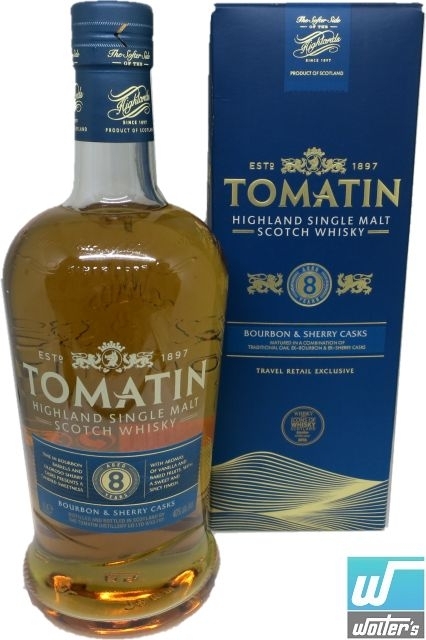 Tomatin 8y Bourbon & Sherry Casks 100cl Tomatin 8y Bourbon & Sherry Casks 100cl