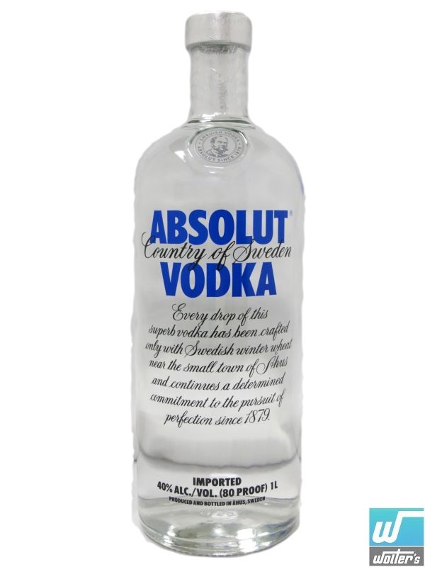 Absolut Blue Vodka 100cl