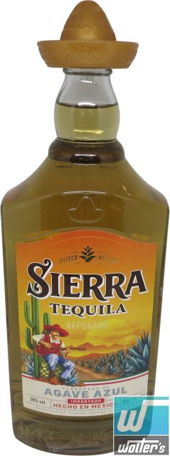 Tequila Sierra Reposado Gold 100cl