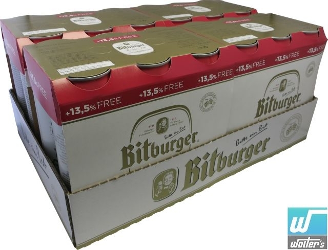 Bitburger Bier 24 x 50cl + 13,5%