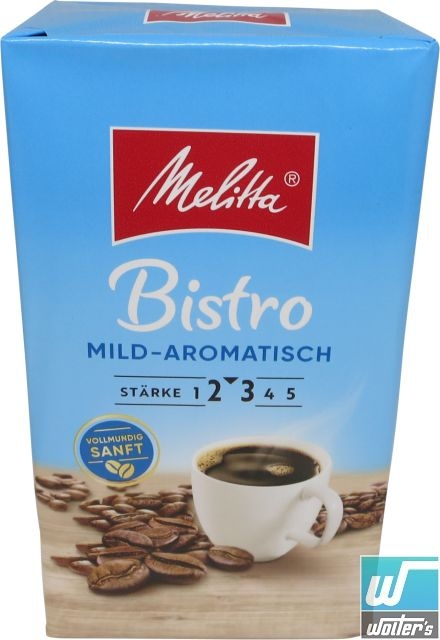 Melitta Bistro Mild-Aromatisch 500g Melitta Bistro Mild-Aromatisch 500g