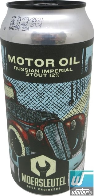 De Moersleutel Motor Oil Imperial Stout 44cl Dose