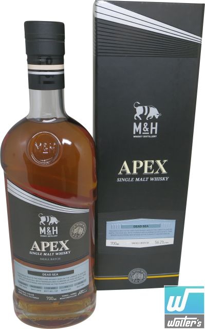 M&H Apex Dead Sea Cask Whisky 70cl