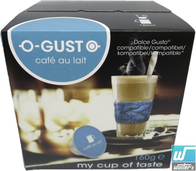 O-Gusto Cafe au Lait 16er