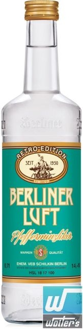 Berliner Luft Pfefferminzlikör 70cl