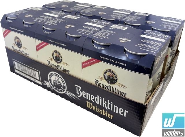 Benediktiner Weissbier 24 x 0,5l Dose