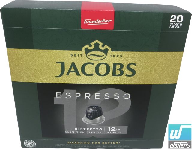 Jacobs Kapseln Espresso Ristretto (12) 20er