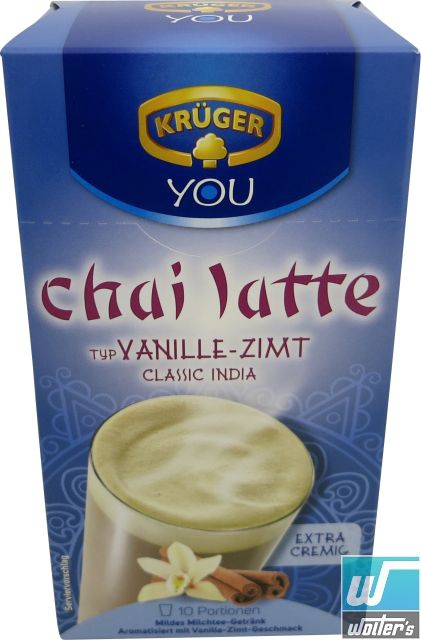 Krüger Chai Latte Classic India 10x25g