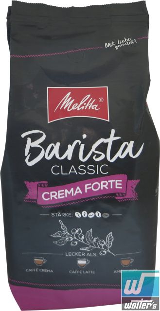 Melitta Barista Crema Forte 1000g Bohnen
