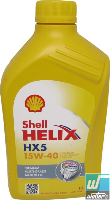 Shell Helix HX5 15W40 1 Liter